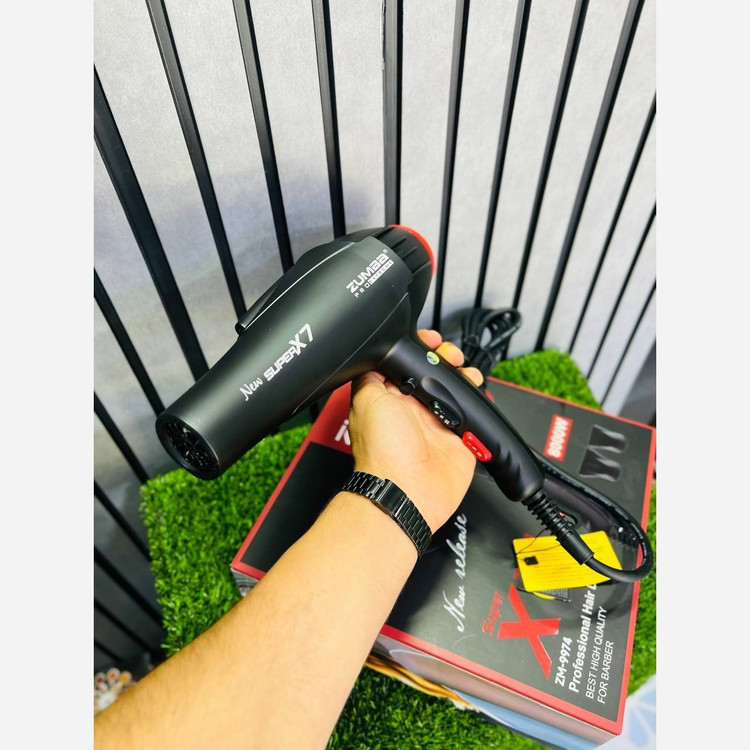 سشوار زومبیا x7 مدل ZM-9974 Black