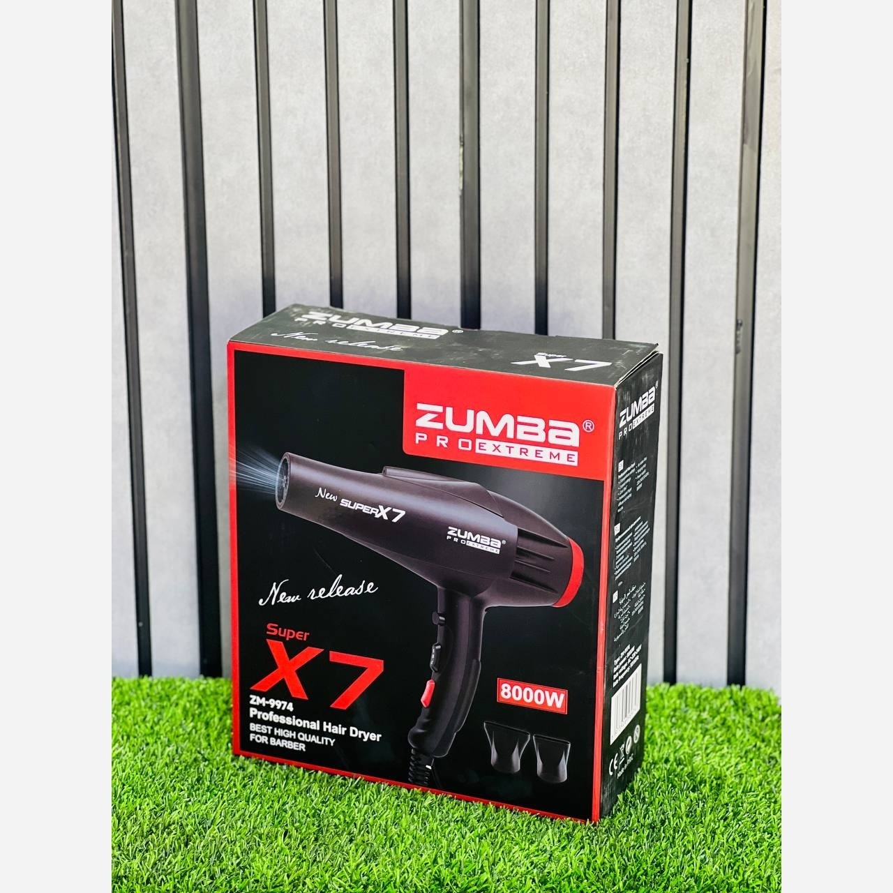 سشوار زومبیا x7 مدل ZM-9974 Black