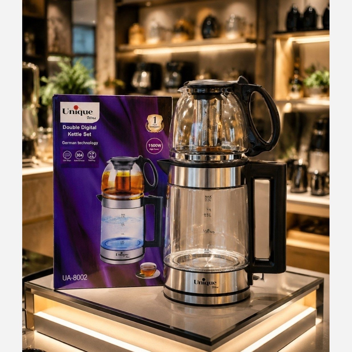 چای ساز یونیک مدل UA8002