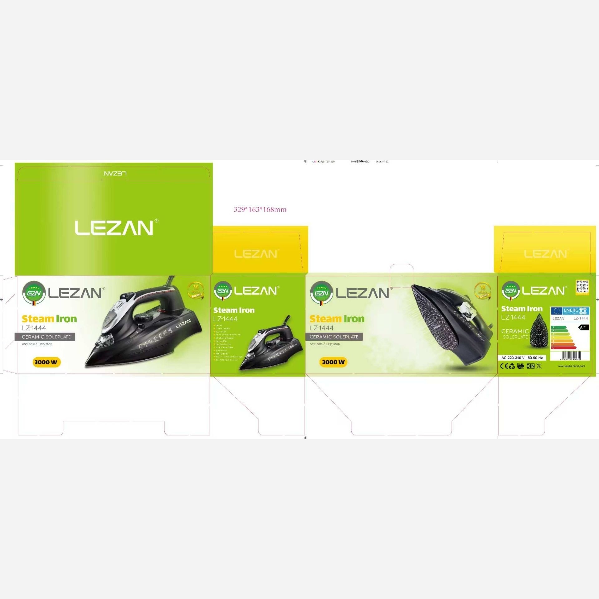 اتو بخار هوشمند لیزان اصل آلمان مدل LZ1444