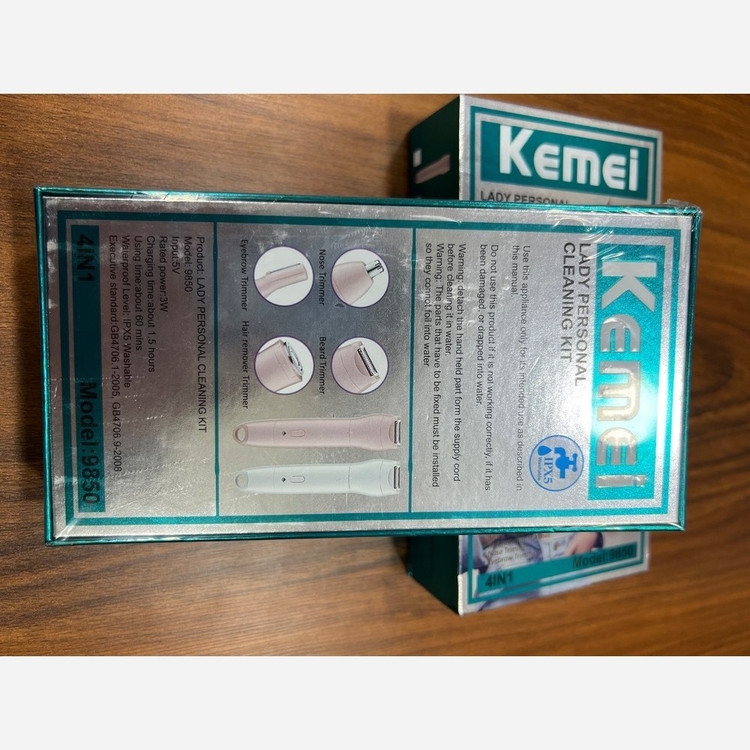 شیورموی صورت و بدن بانوان کیمی Kemei مدل KM-9850