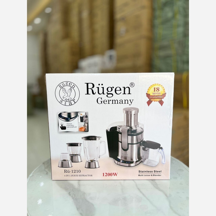 آبمیوه گیری 4 کاره روگن اصل مدل RU-1210