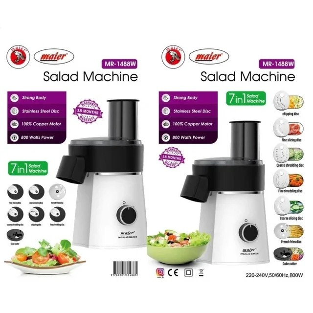 سالاد ساز 7 کاره مایر مدل MR1488W