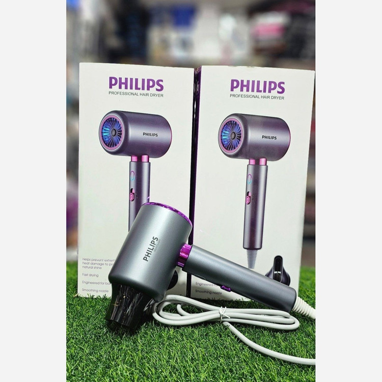 سشوار حرفه ای فیلیپس نور دارPHILIPS