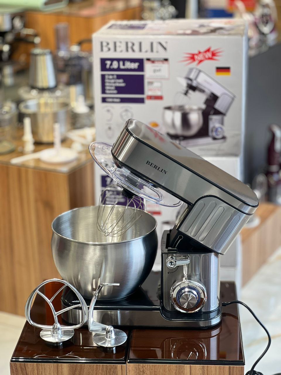 همزن صنعتی برلین، 7 لیتری، ساخت آلمان، مدل BE-1500