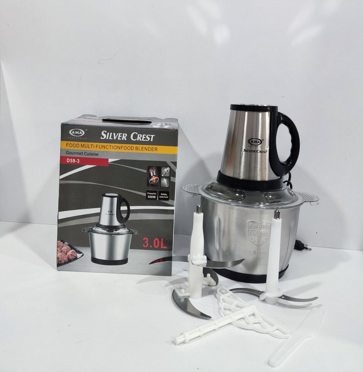 خردکن وهمزن سیلورکرست (3لیتری)  مدل:D59_3