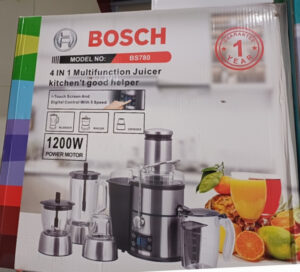 آبمیوه گیر ۴کاره لمسی مارک بوش مدل BS780