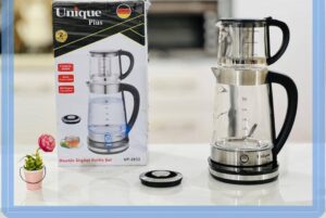 چای ساز روهمی شیشه ای یونیک اصل مدل 2032