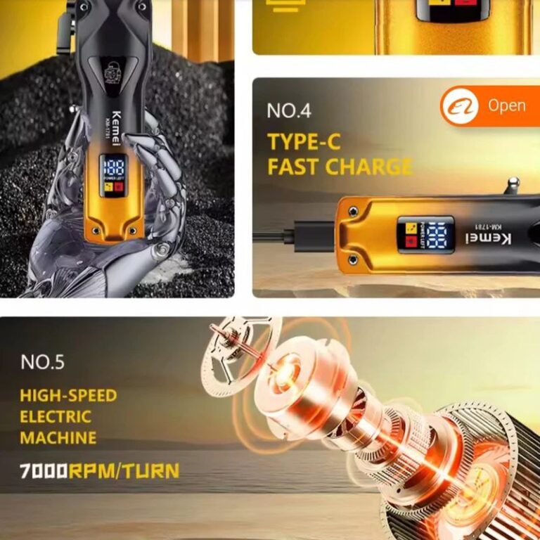 ماشین اصلاح حجم زن و سایه زن کیمی مدل Kemei KM-1781