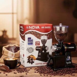 آسیاب قهوه درجه دار نوا مدل NM٣۶۶٠CG