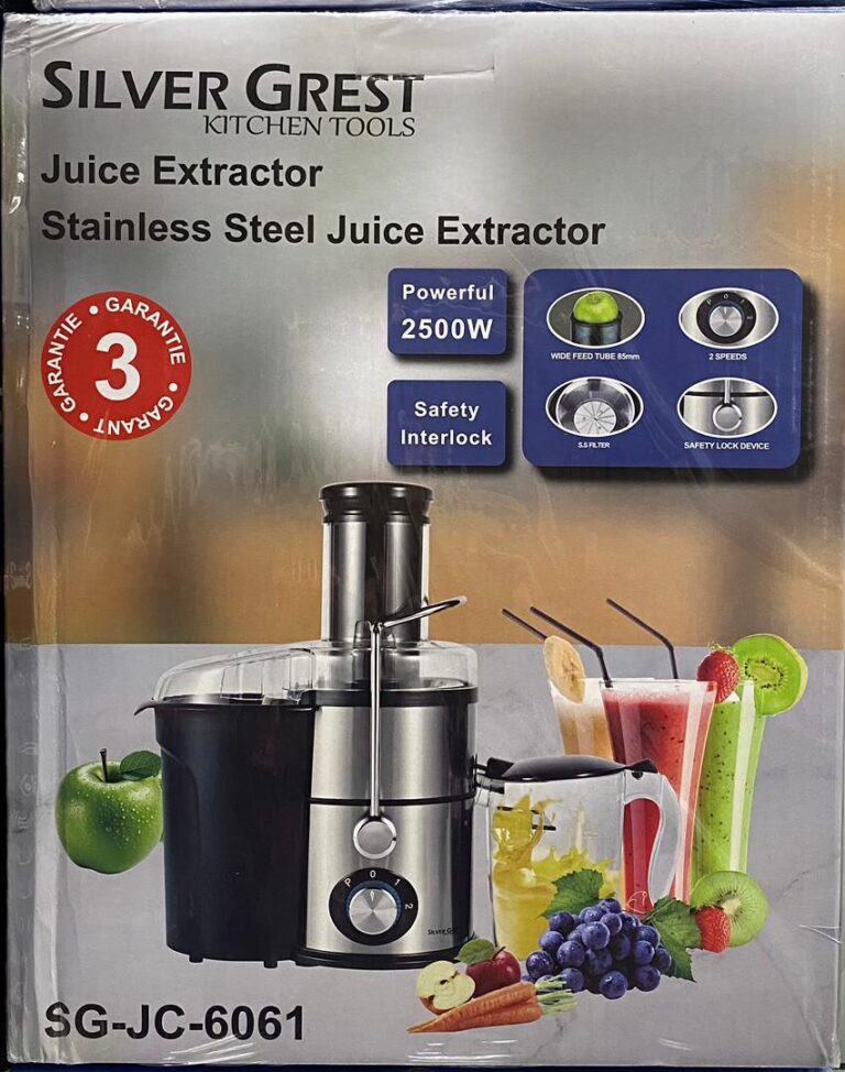 آبمیوه گیری تک کاره سیلور کرست مدل JC6061